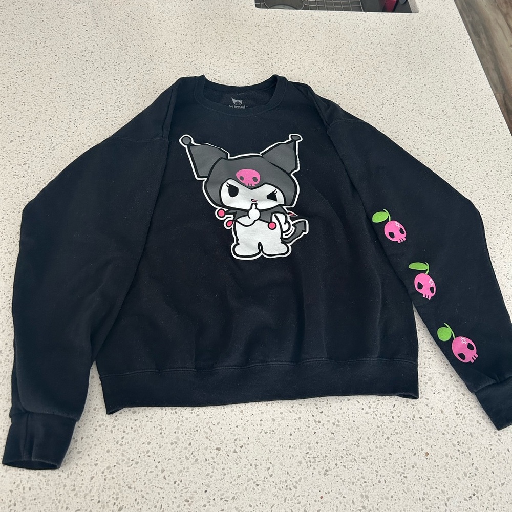 Sanrio Kuromi Black Crewneck